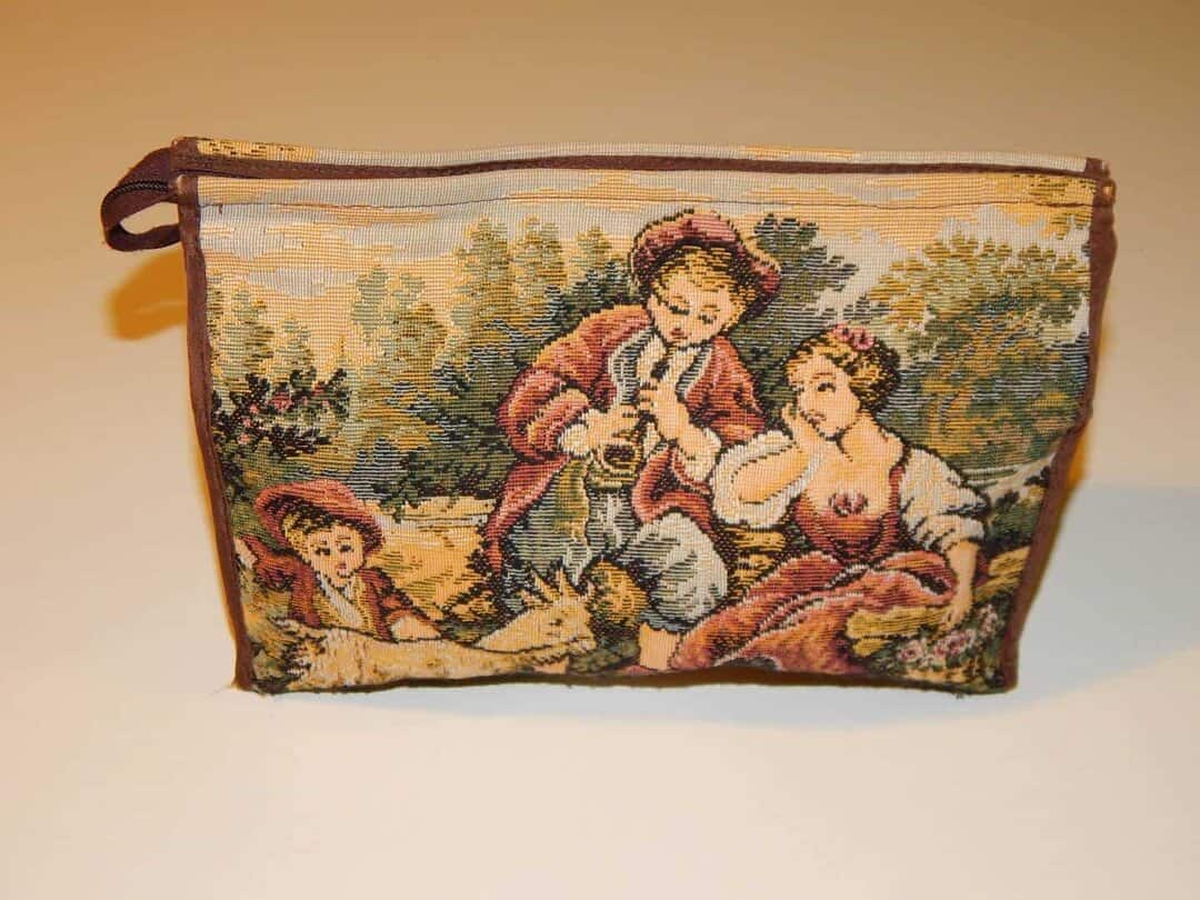 Vintage Tapestry Handbag Purses Auction