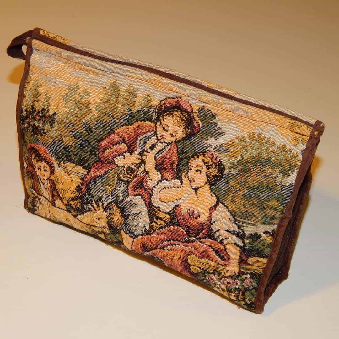 Vintage Tapestry Handbag Purses Auction