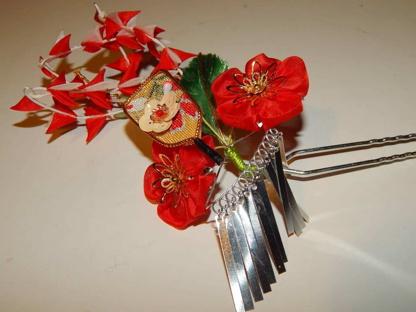 geisha hair ornaments