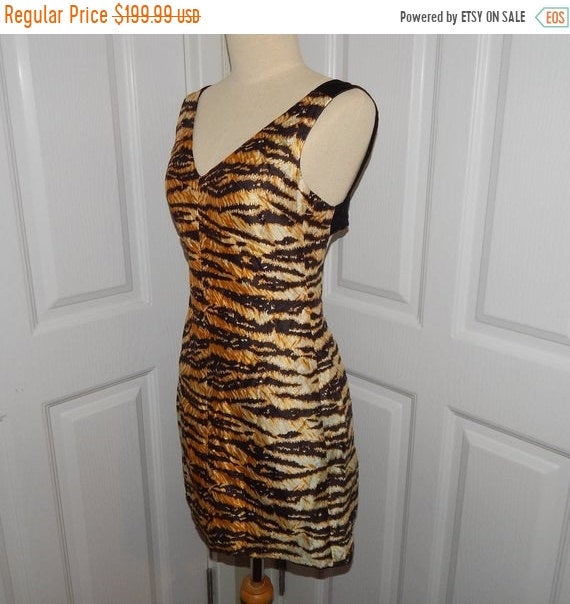 Dolce and clearance gabbana tiger dress