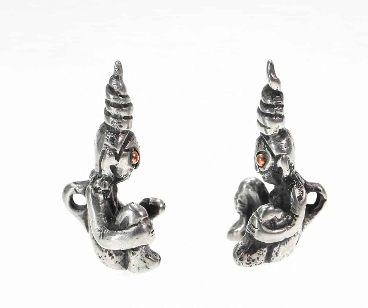 เครื่องประดับ :: เครื่องรางนำโชคและเครื่องราง :: Old Pra Ngang Amulet  Statue Thai erotic Lady Nude +Man Nude figurine Magic Holy Talisman  Pendants The Power Nice For charm Love Sex Rare