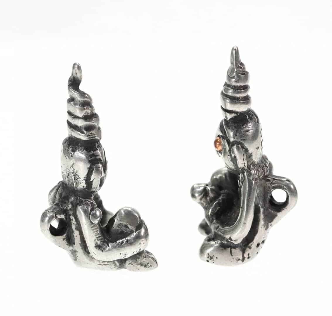 เครื่องประดับ :: เครื่องรางนำโชคและเครื่องราง :: Old Pra Ngang Amulet  Statue Thai erotic Lady Nude +Man Nude figurine Magic Holy Talisman  Pendants The Power Nice For charm Love Sex Rare