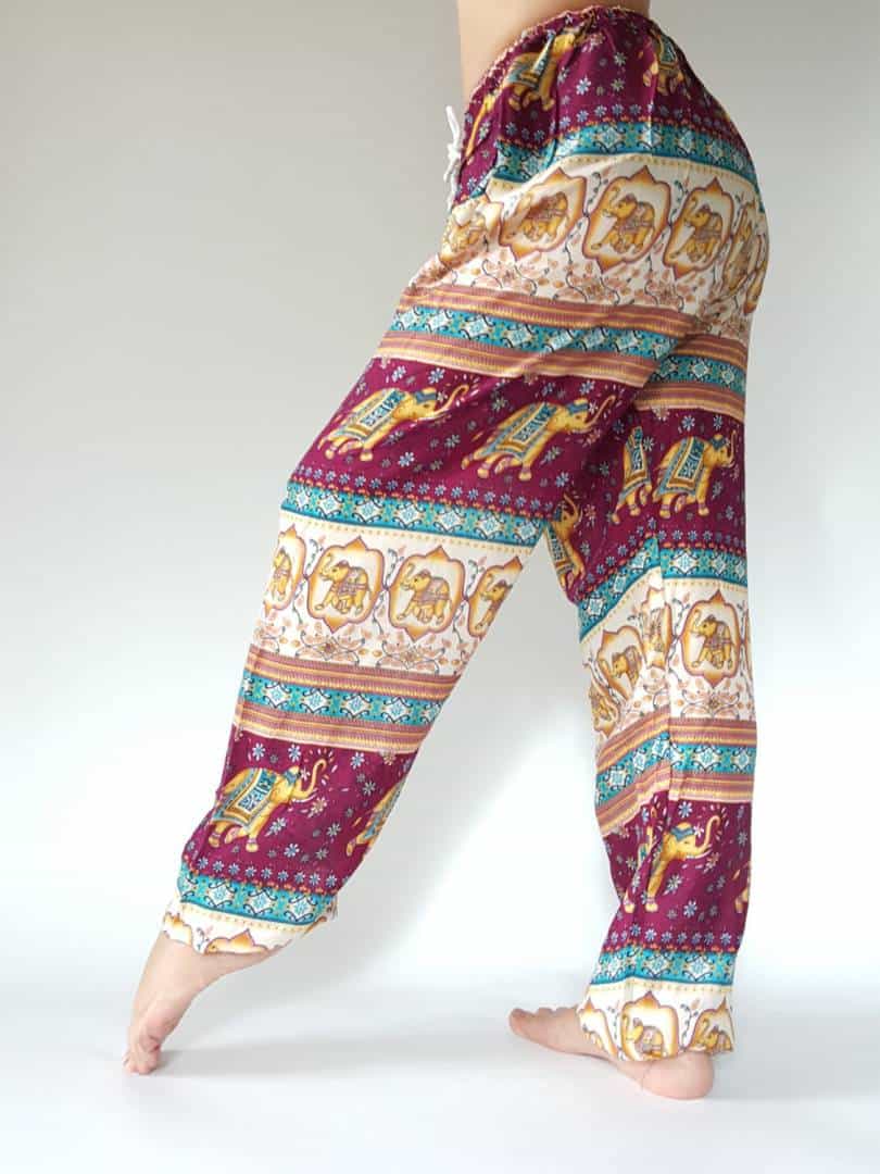 Buy Ware the nextLadies Full Length Baggy Harem Trousers Women Ankle Cuff  Italian Printed Ali Baba Pants Elastic Soft Stretch Casual Pants Bohemian  Yoga Sports High Waist Boho Hippie Trousers 8-26 Online