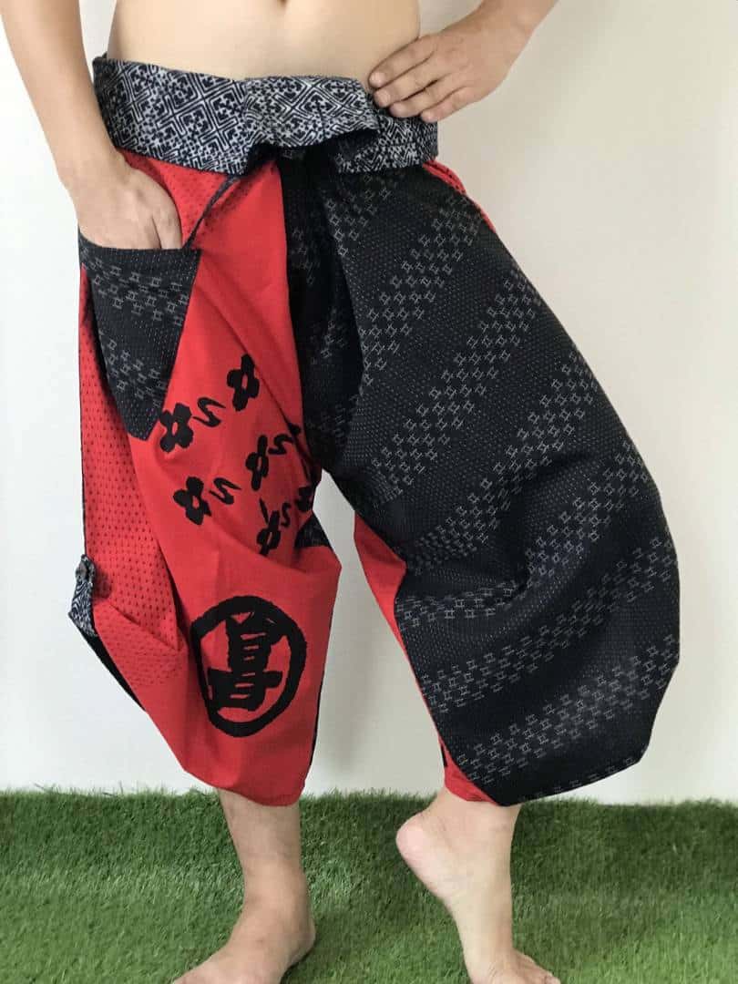 Wrap around fashion harem pants