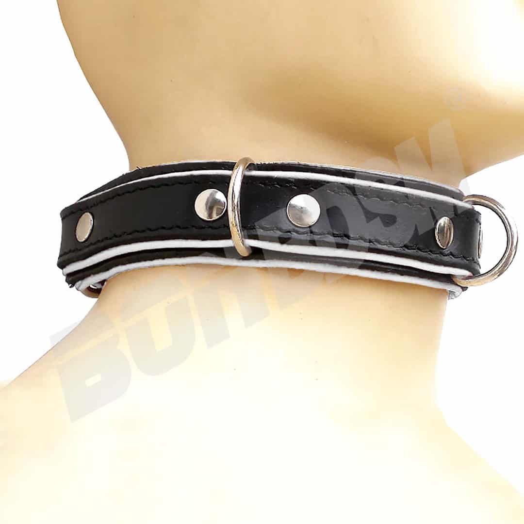 Bondage Restraint Collar, GENUINE leather choker, bdsm restraints for  fetish slave, Mature - LaFactory