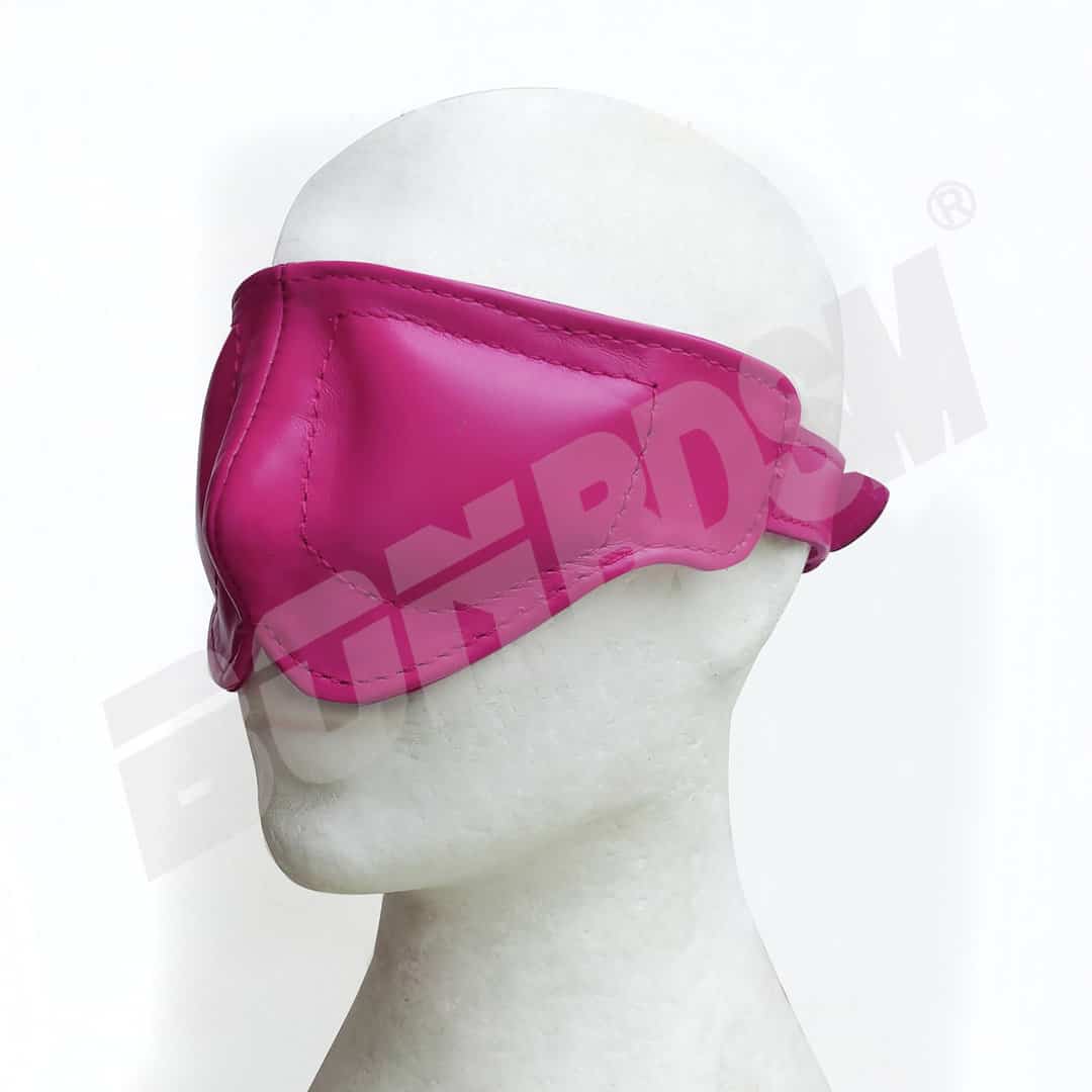 Soft Blindfold Vegan Leather Blindfold BDSM Blindfold Sex -  Portugal
