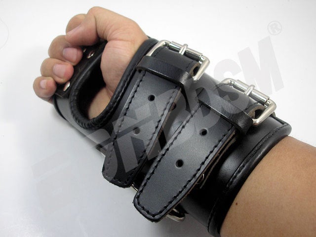 heavy duty leather cuffs