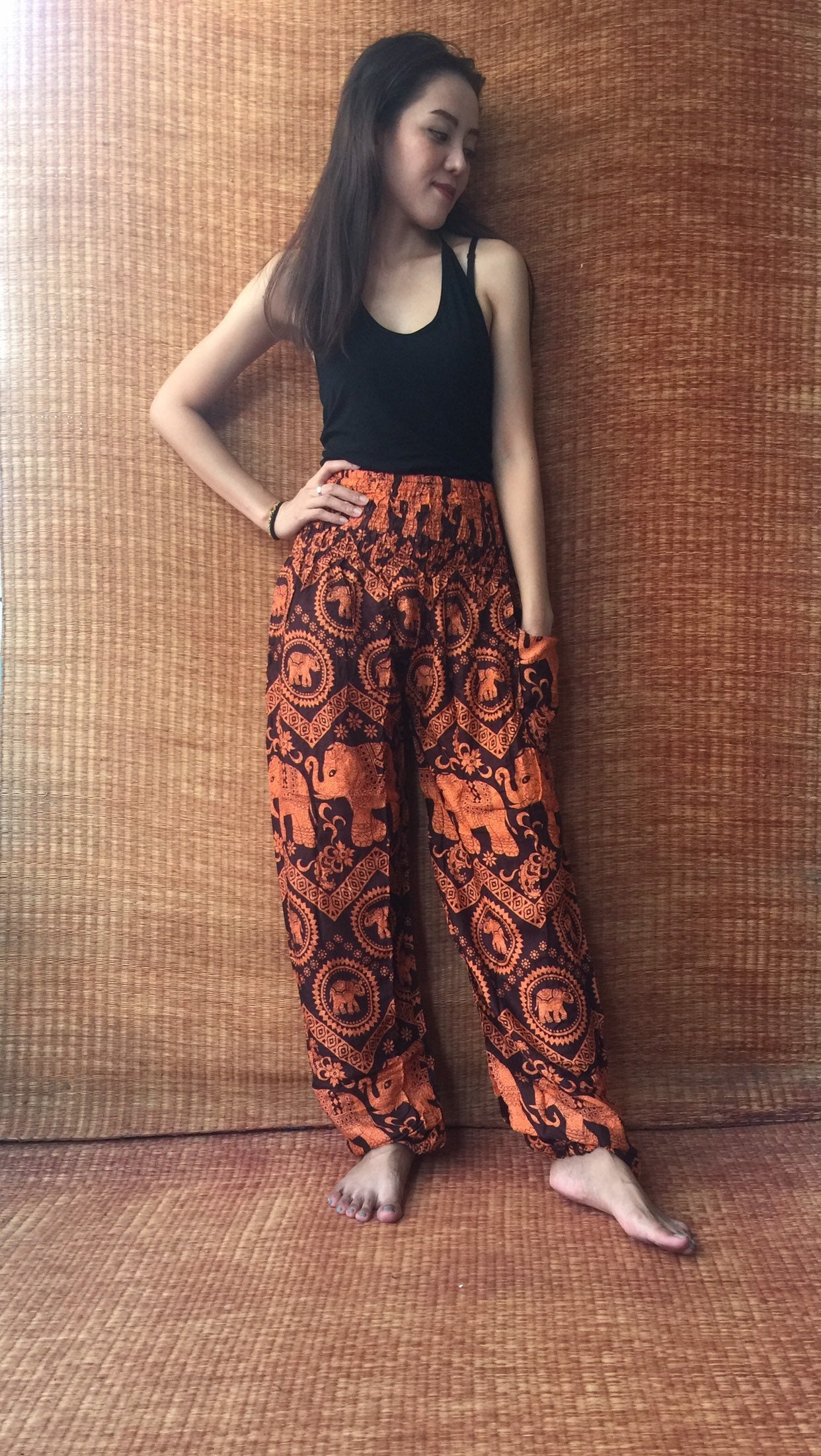 Fashion and Beauty :: Gender-Neutral Clothing :: Paisley Trousers Yoga  Pants Hippie Boho Style Festival Gypsy Indian rayon Fashion Beach Summer  from Thailand Unique Gift men women Unisex - The only Marketplace