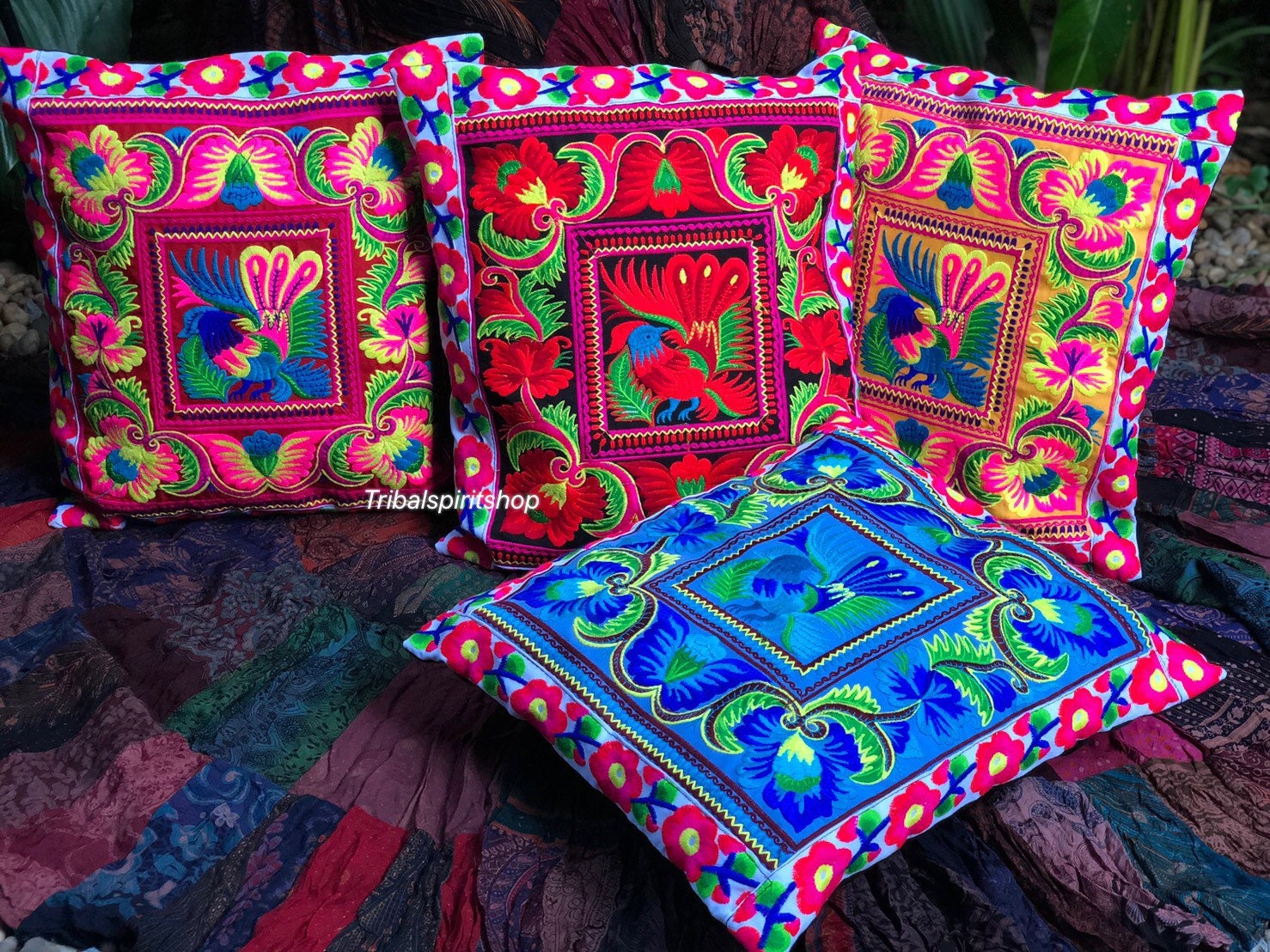 Hippie top pillow cases