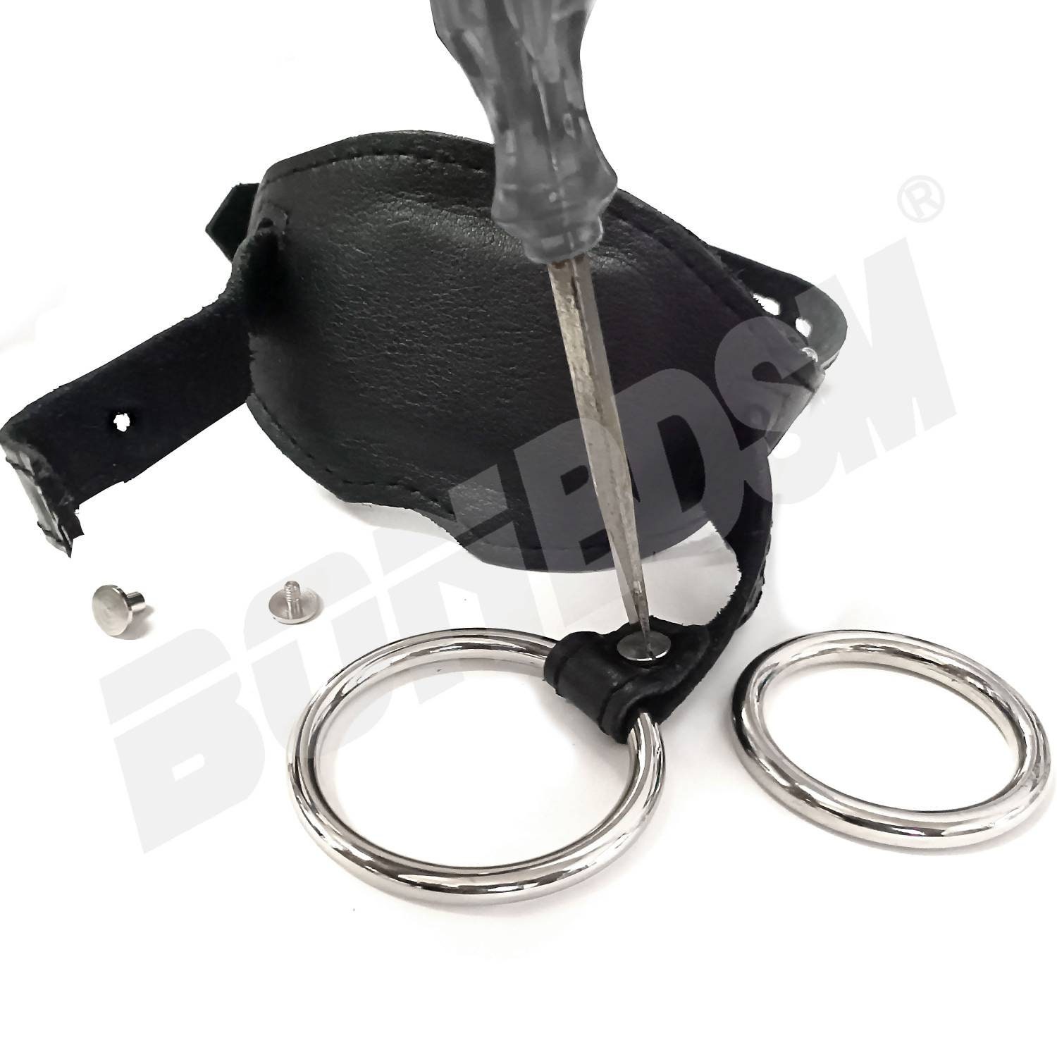 Products :: Face - Thigh - Boot Strapon Dildo, 3-in-1 restraint bondage sex  toy, silicone penis gag with O-ring locking strap, BDSM Fetish, Mature -  The only Marketplace with a Soul