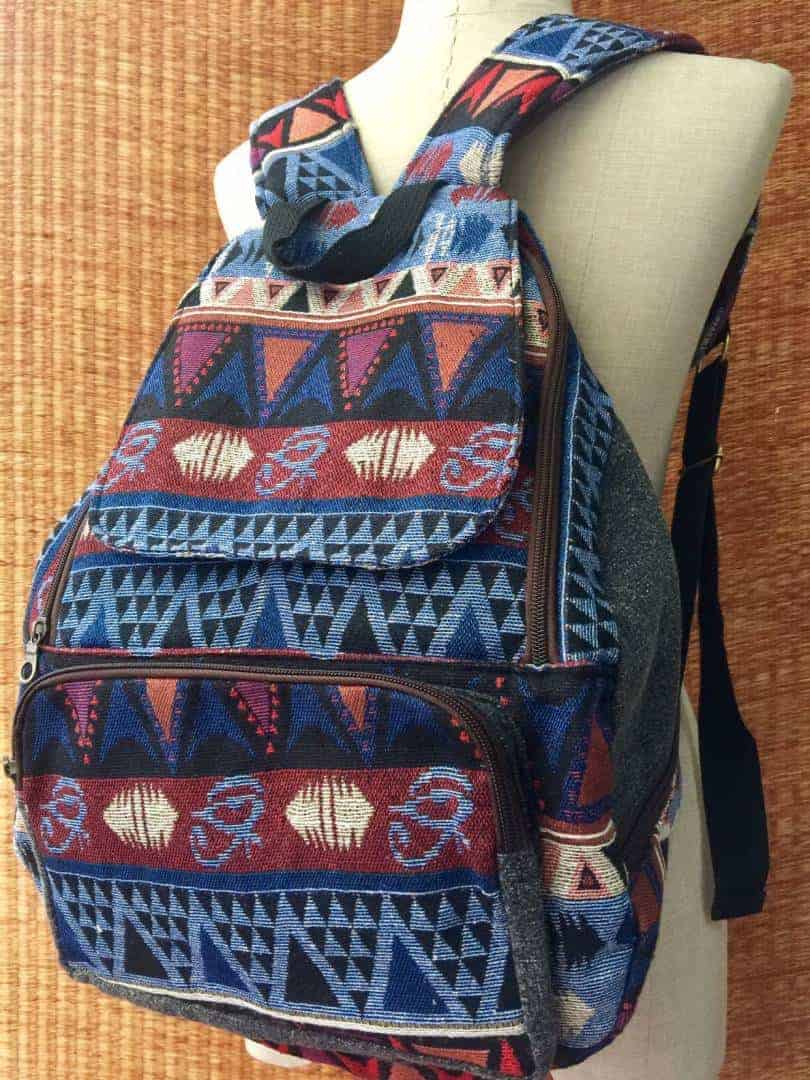 Boho Backpack Patterns, Bohemian Backpack Men