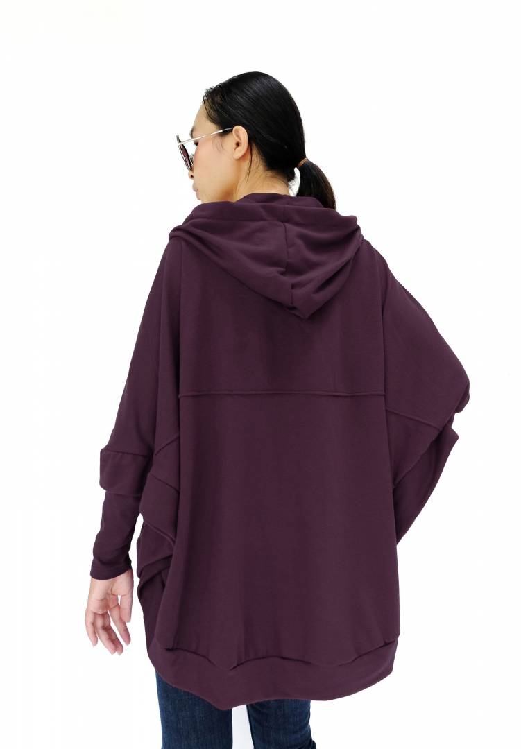 Dolman sleeve hoodie on sale