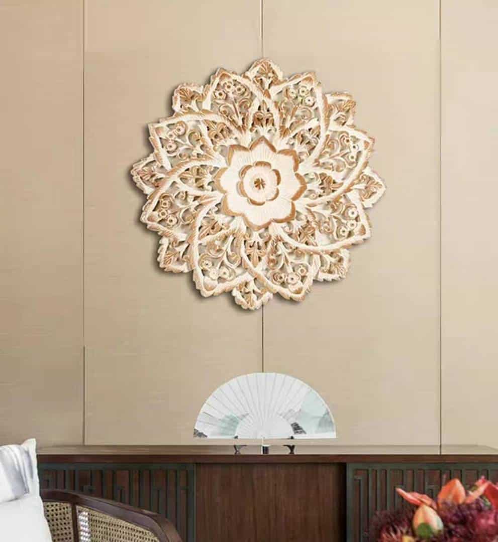 Gold Wire Flower Wall Decor, 23