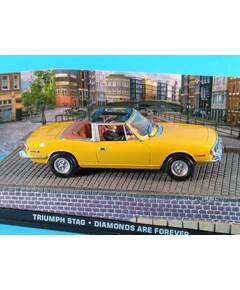 James Bond 19: TRIUMPH STAG  Eaglemoss Collection Cars-