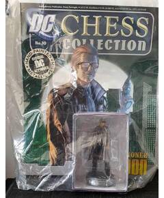 DC Chess Eaglemoss 10 Commissioner Gordon White pawn - new, blister sealed-