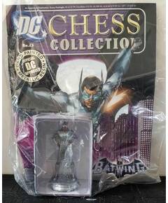 DC Chess Eaglemoss 23 Batwing white pawn - new, blister sealed-