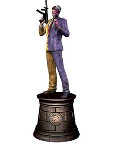 DC Chess Eaglemoss 06 Two-face black knight-