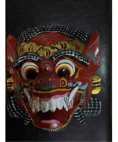 Bali mask for wall decoration-