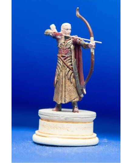 Eaglemoss Lord of the rings chess 46 Haldir white pawn-