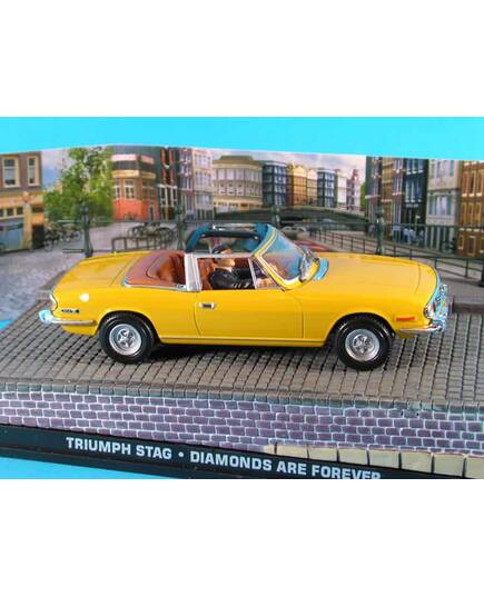 James Bond 19: TRIUMPH STAG  Eaglemoss Collection Cars-