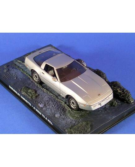 James Bond 37: CHEVROLET Corvette (A VIEW TO A KILL) Eaglemoss Collection Cars-