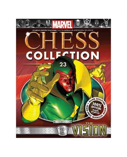 Marvel Chess Eaglemoss 23 The Vision (White Rook)-