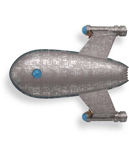 Eaglemoss Star Trek 079 Harry Mudd's Class-J Starship-