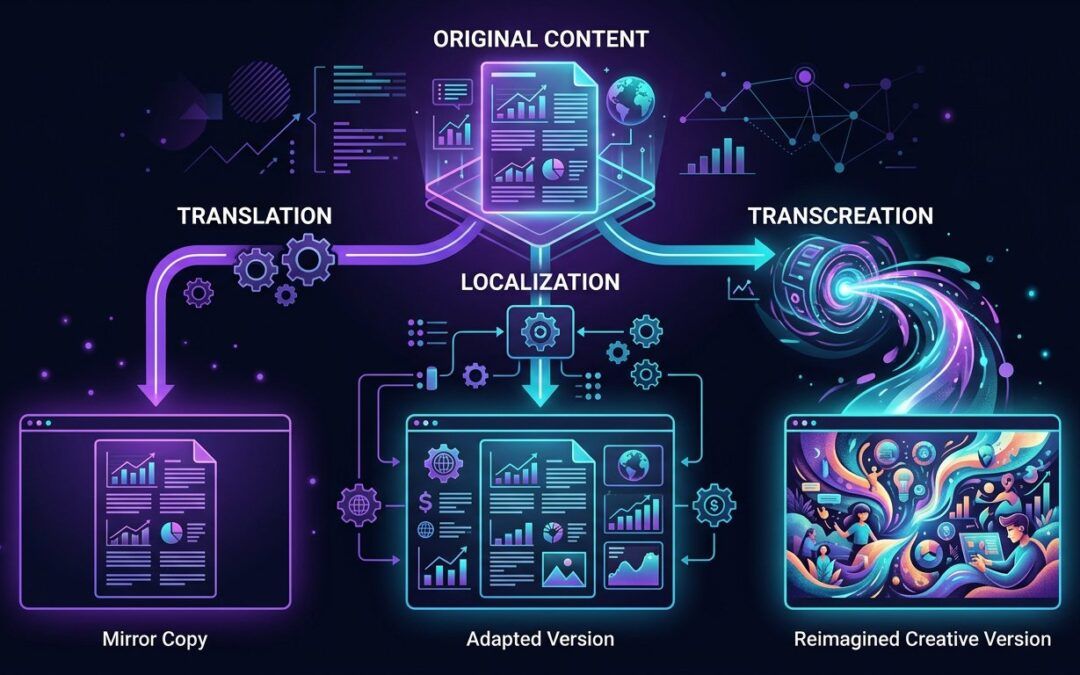 Multilingual Content Strategy: Translation, Localization, or Transcreation?
