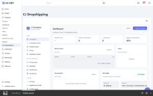 CJ Dropshipping pour CS-Cart - vue d'ensemble