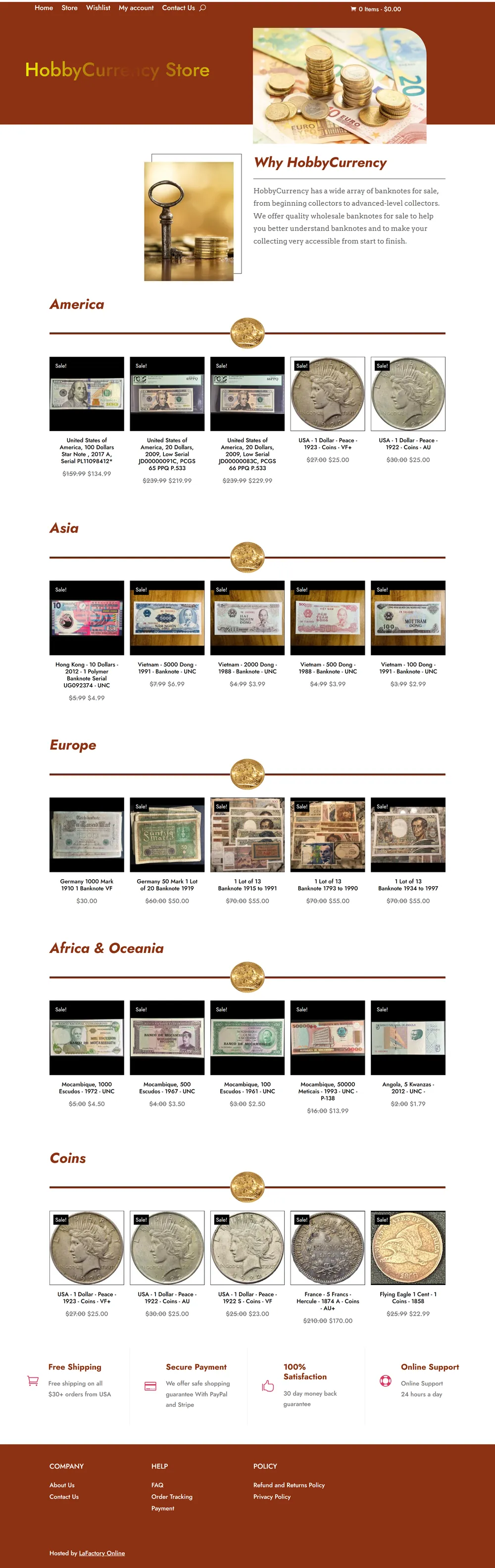 Page complete du site